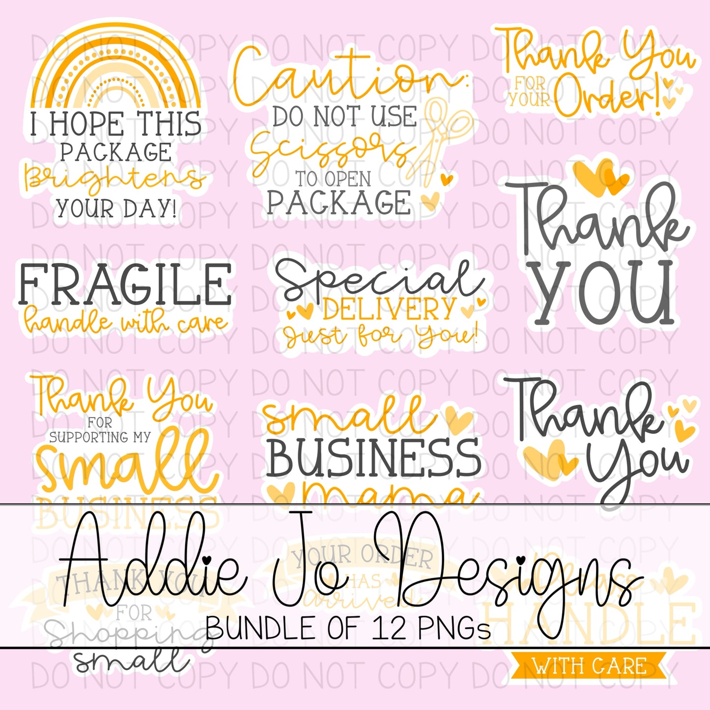 Bundle of Small Business PNGs