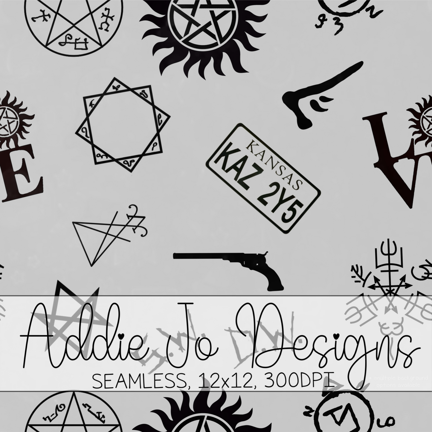 SPN Symbols Seamless