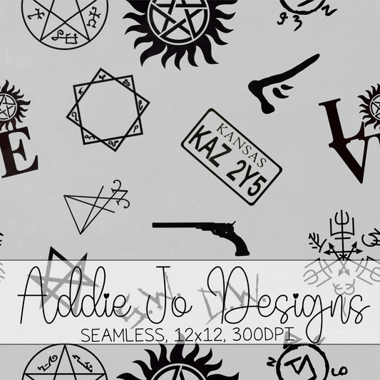 SPN Symbols Seamless