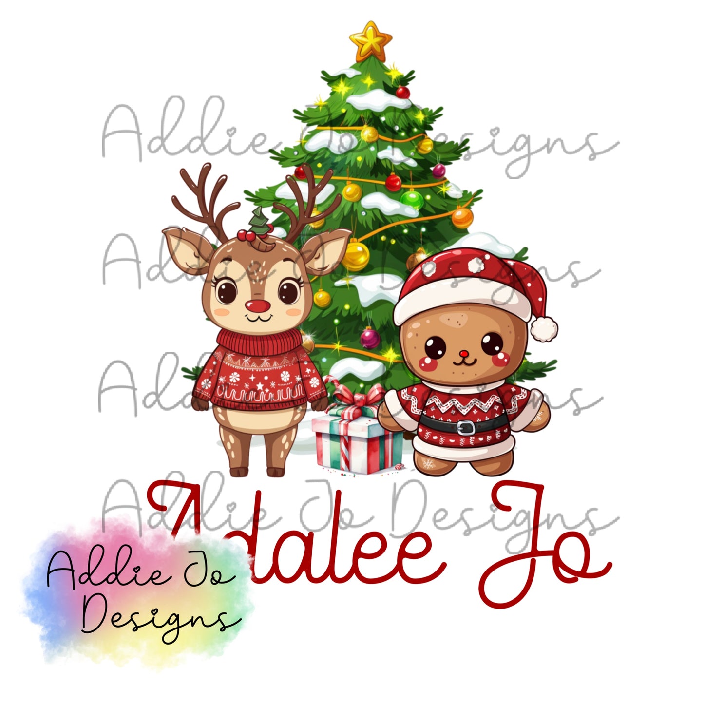 Christmas Patchwork PNG